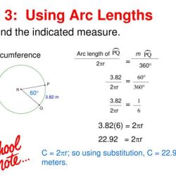 Circumference and arc length worksheet