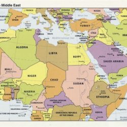 North africa middle east map quiz