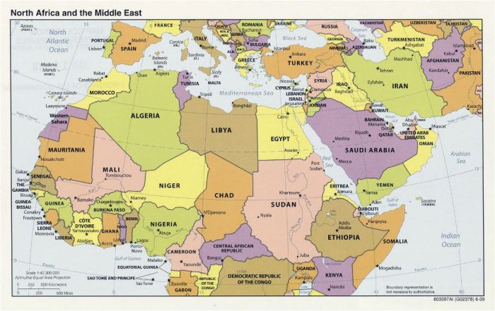 North africa middle east map quiz