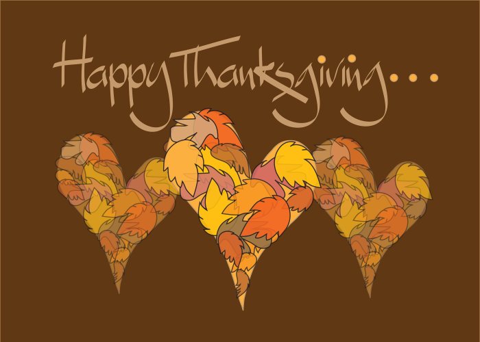 Happy thanksgiving feliz dia de accion de gracias