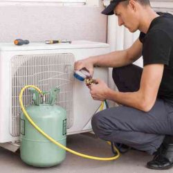 The three processes commonly used to describe refrigerant handling are