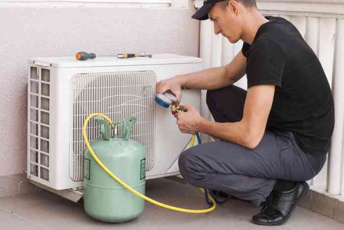 The three processes commonly used to describe refrigerant handling are